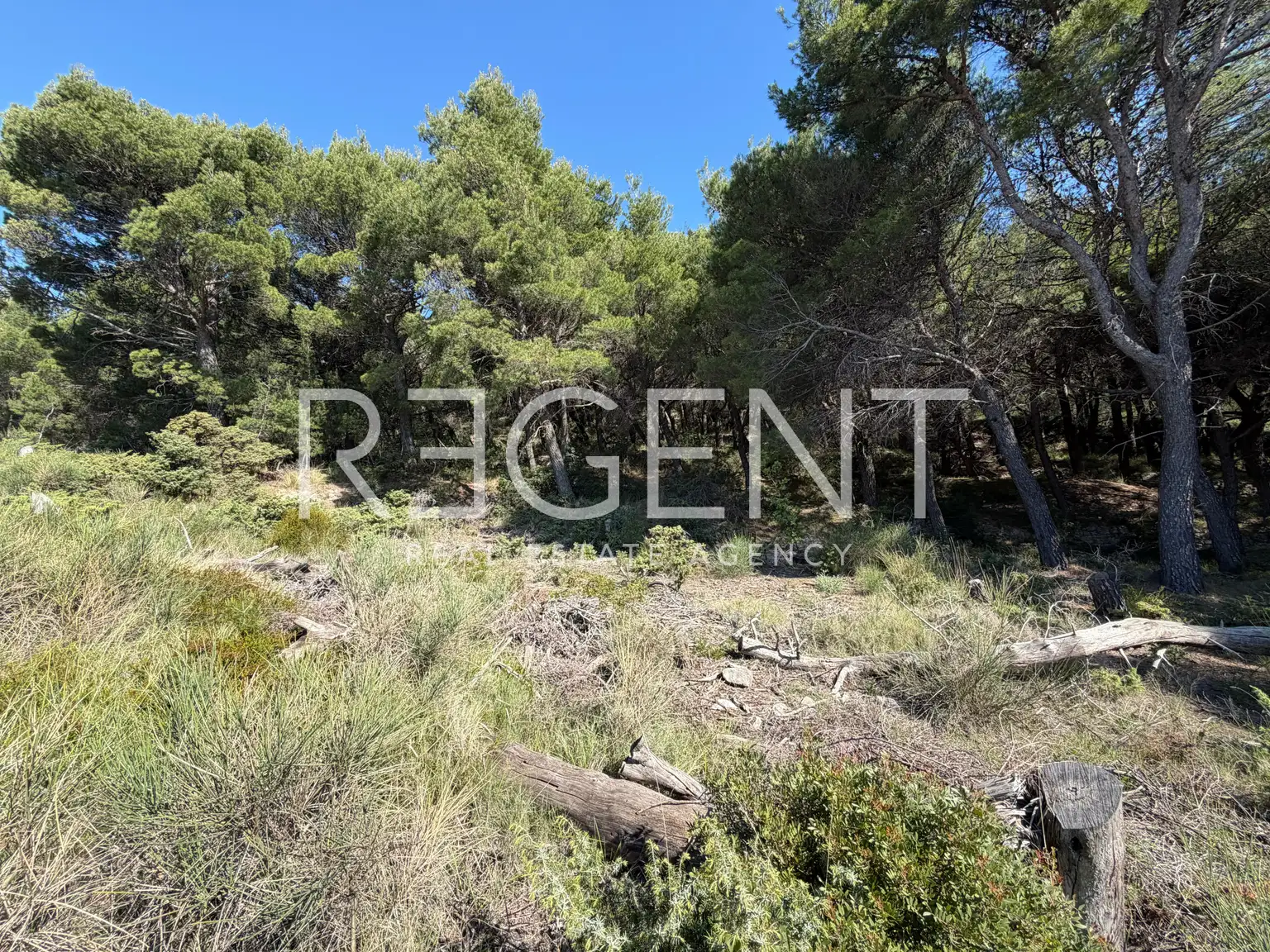 Ninčevići, Solin – building land 1598 m² with a view of Split