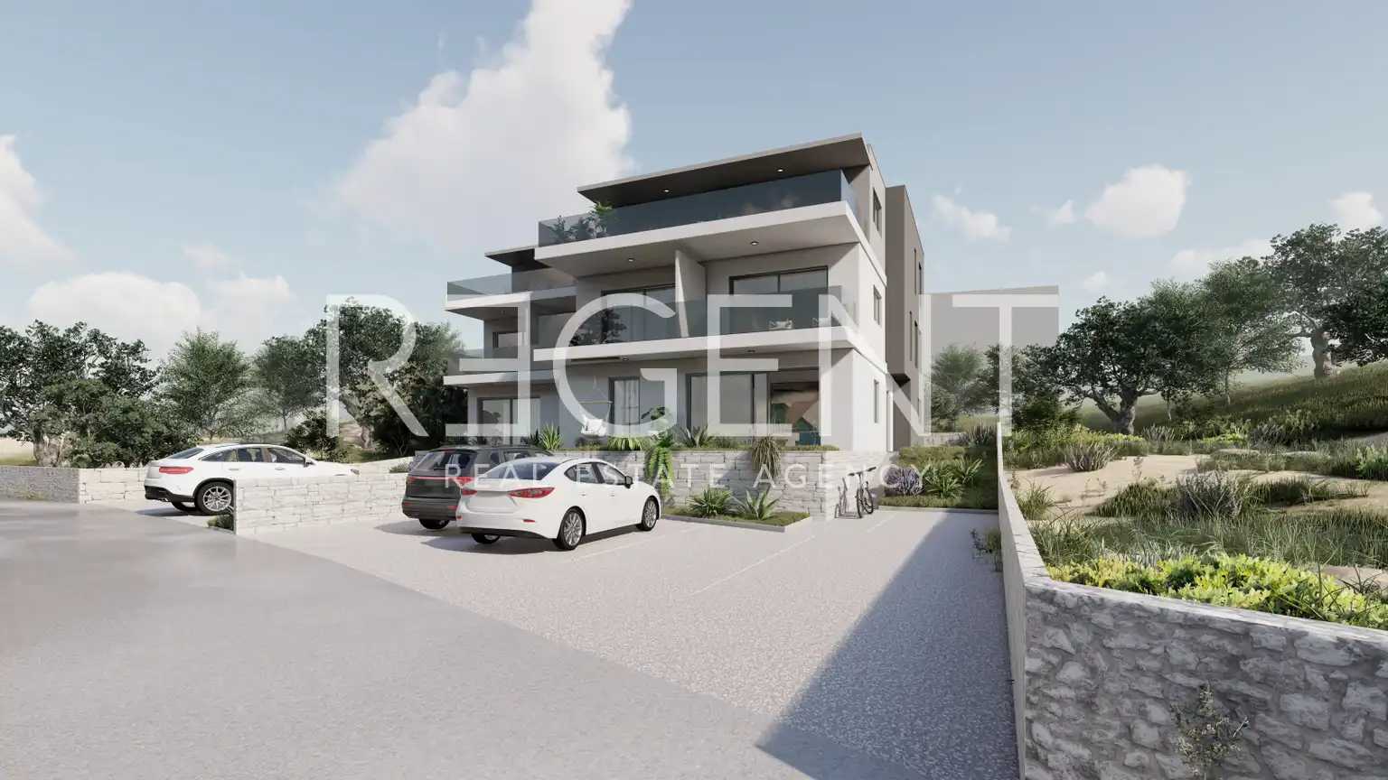 Sebenico, Brodarica - Appartamento moderno in un nuovo edificio di 93,56 m2