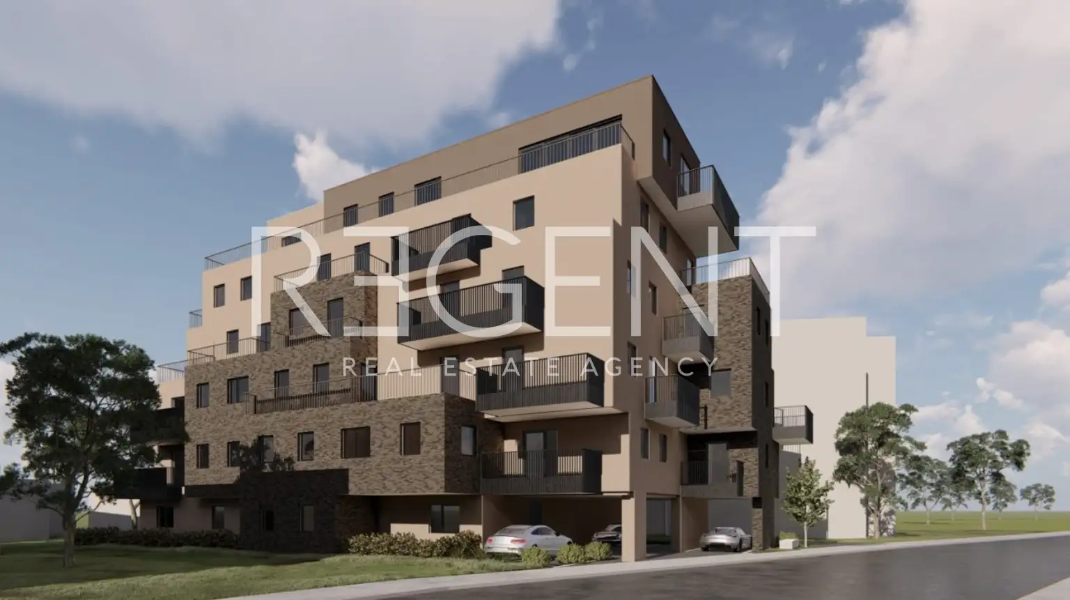 Záhreb, Stenjevec - štvorizbový byt s dvoma balkónmi