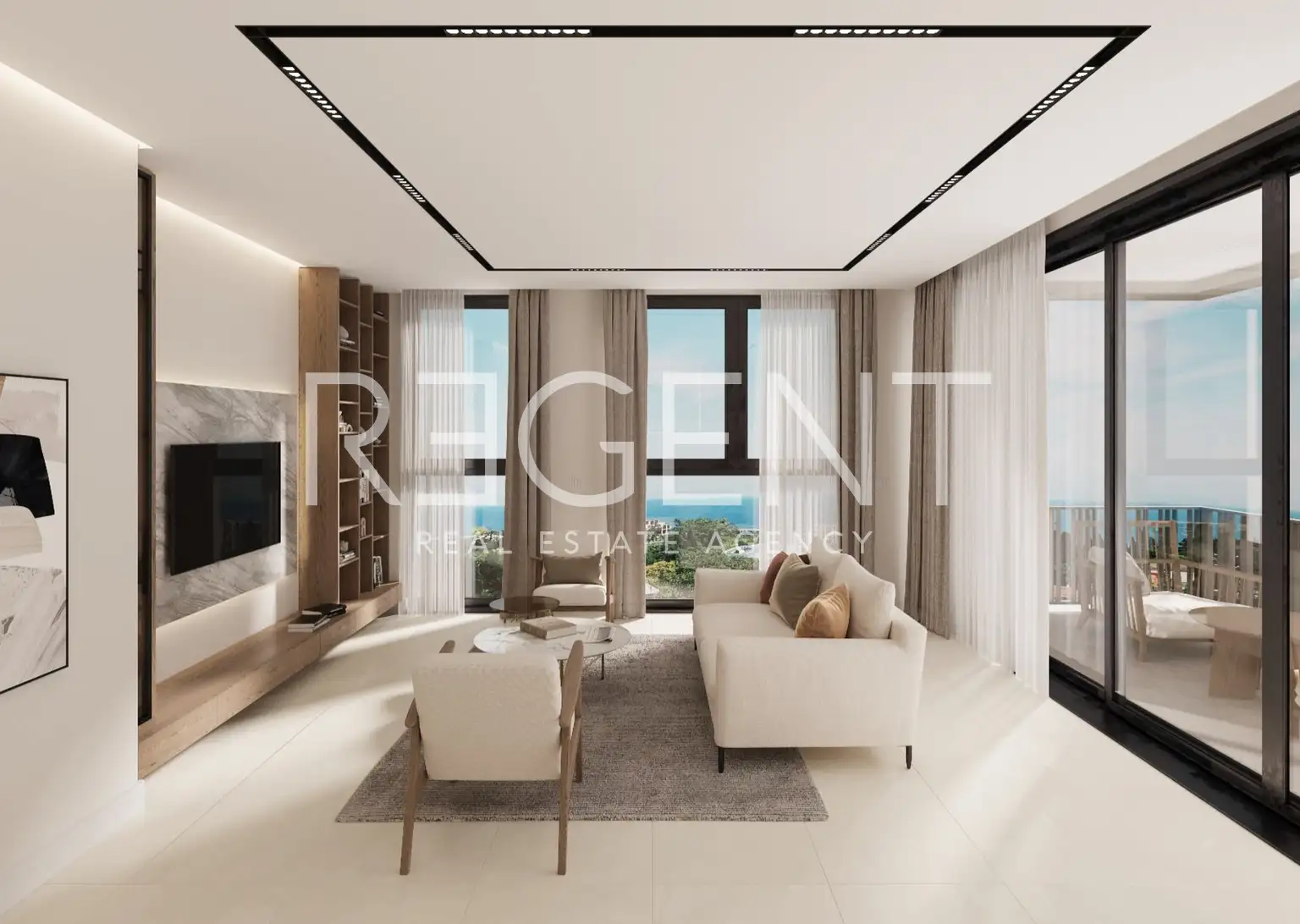 Trogir, Seget Donji - one-bedroom apartment 55.01 m², loggia