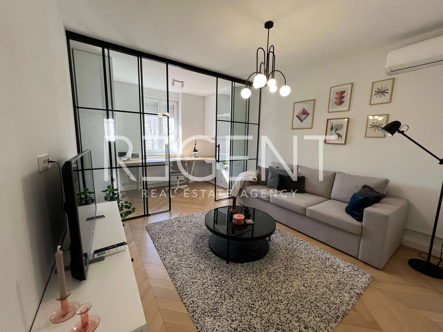 Záhřeb, Ilica – Luxusní dvoupokojový byt 64m² k pronájmu
