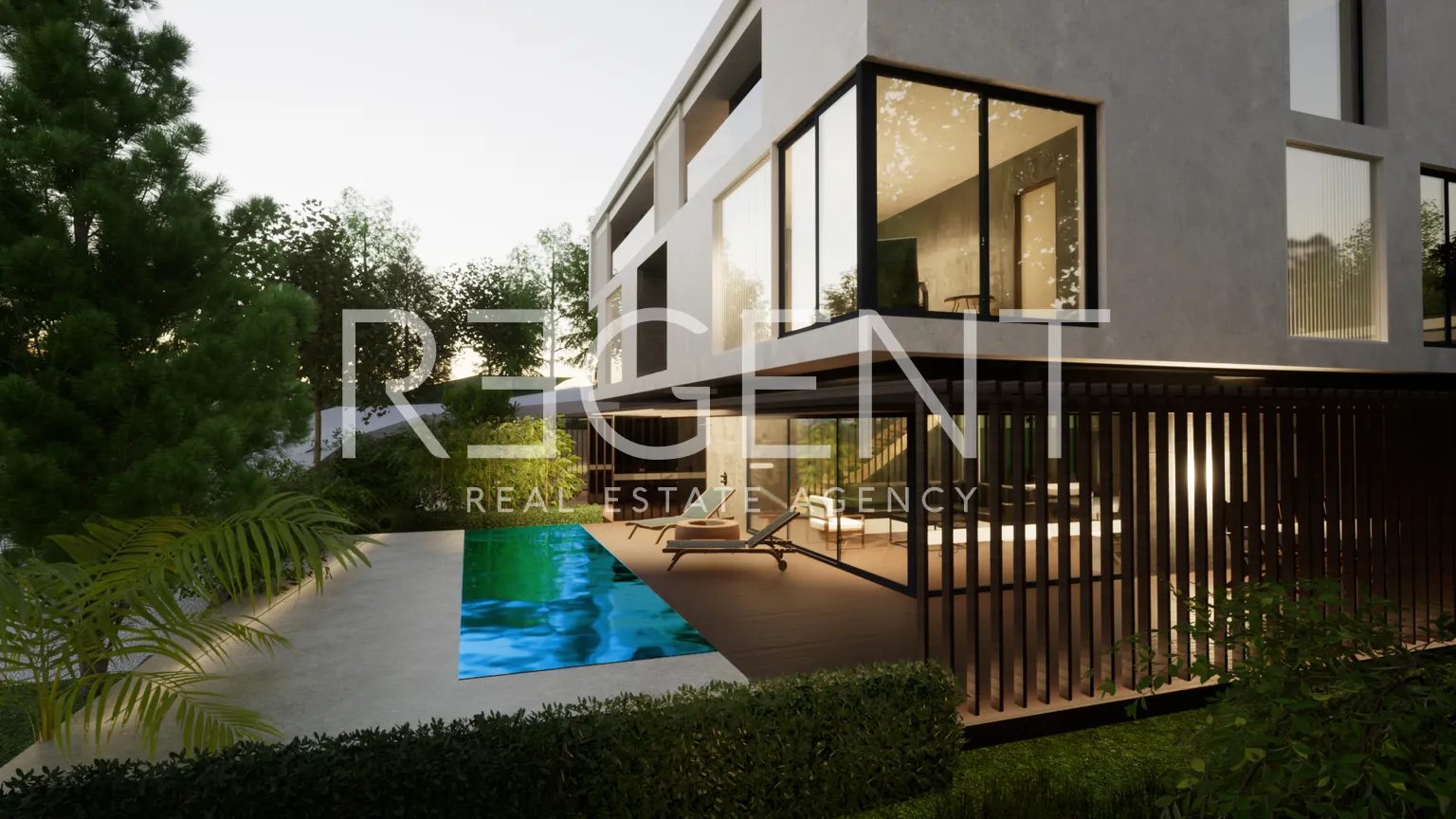 Opatija, Kastav – Dvoupodlažní penthouse v luxusním komplexu 227 m2