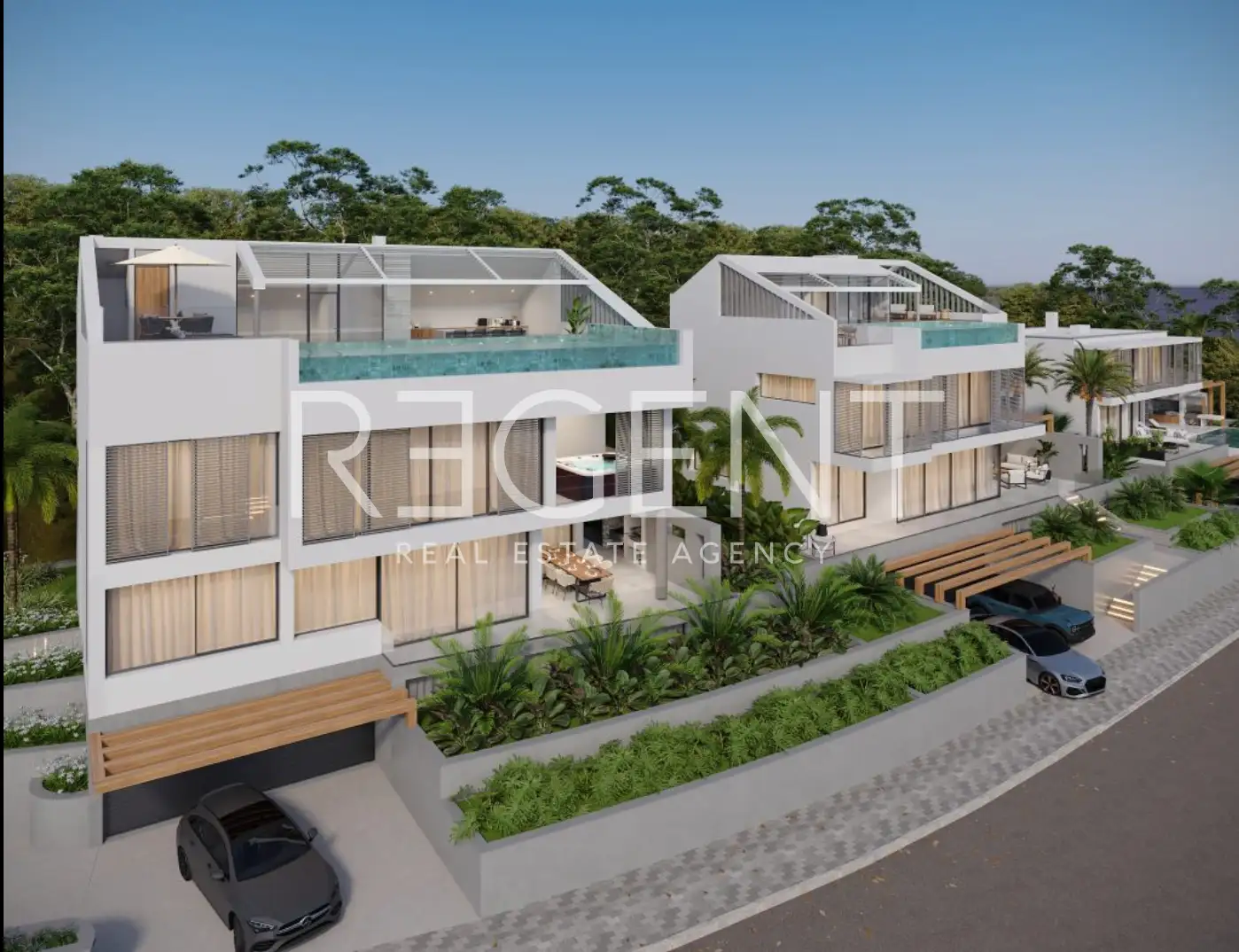 Split, Podstrana - Exkluzivní rezidenční komplex vil ve výstavbě