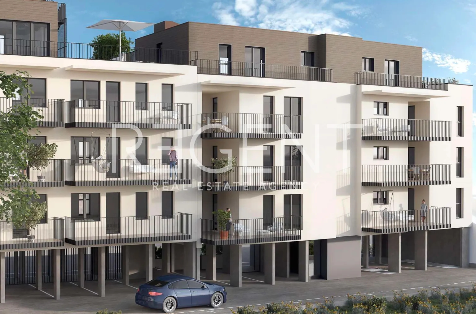 Zagreb, Črnomerec - četverosoban stan s balkonom i loggiom 82 m2