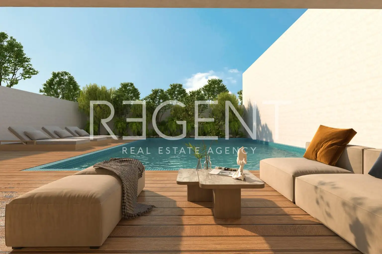 Zadar, Ljubač — Villa 273 m², Pool, Sauna, Dachterrasse, Meerblick