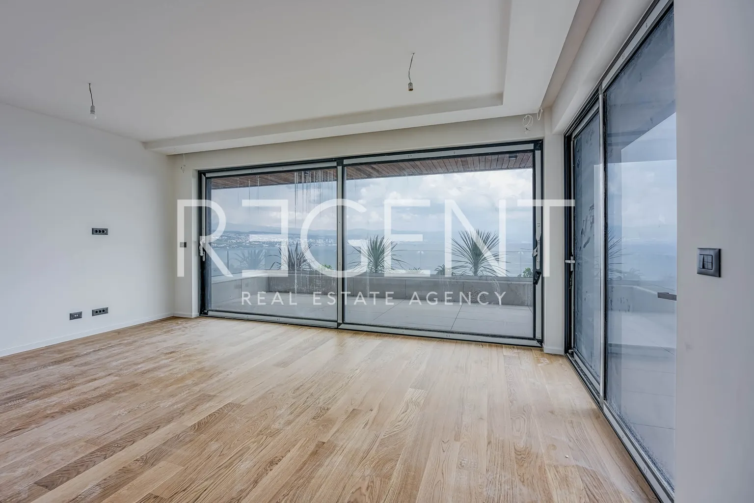 Kvarner, Opatija - Luxusní třípokojový byt, novostavba 93 m2