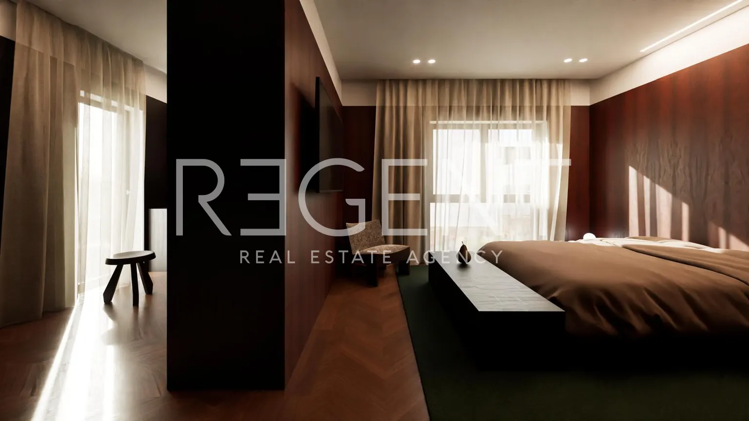 Záhřeb, Horvatovac – Luxusní penthouse 130m2 Pronájem