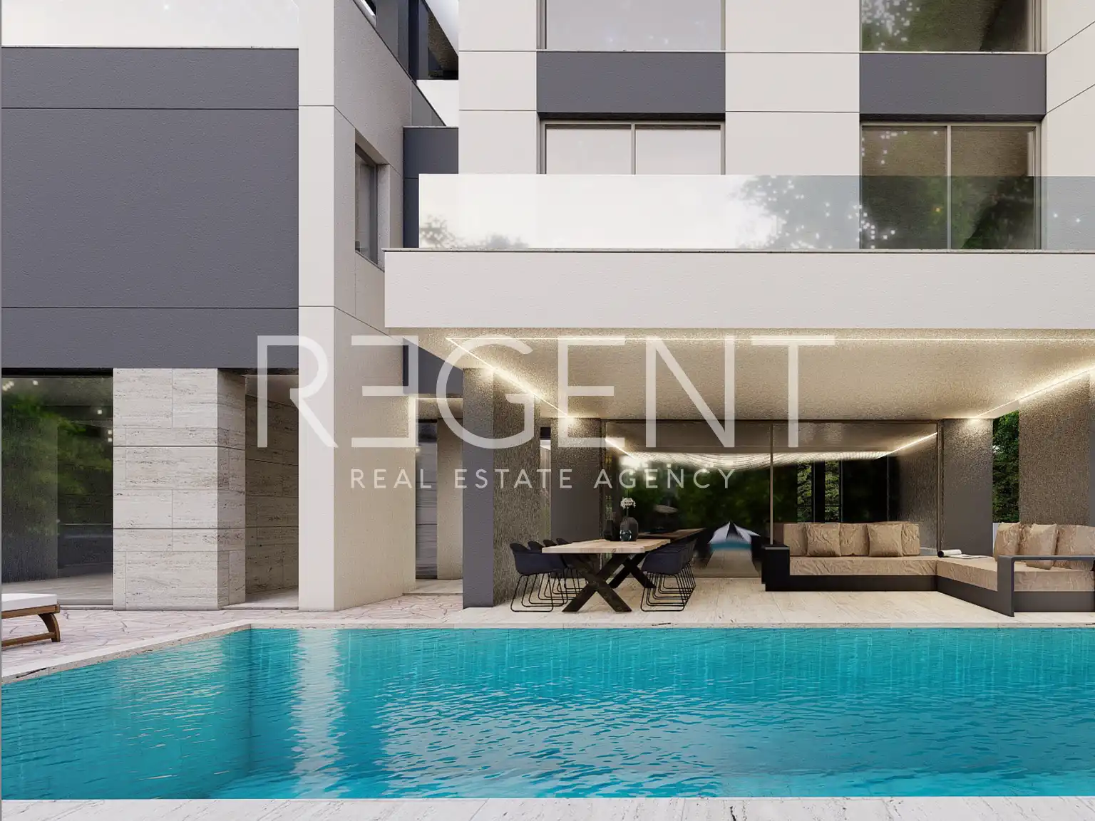 Zadar, Petrčane - Luksuzna vila u nizu 232 m2