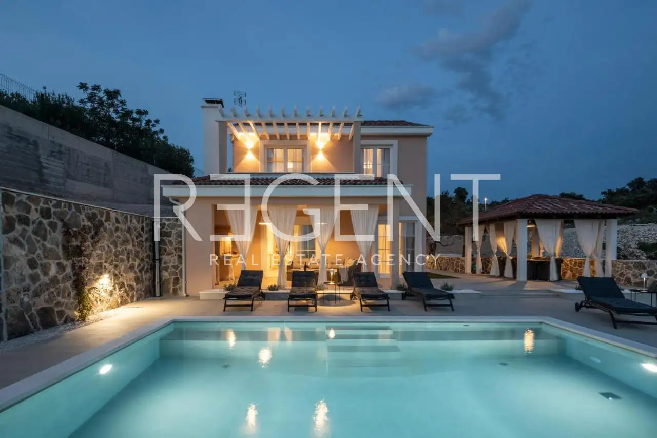 Rogoznica, Ražanj - authentische Villa mit Meerblick
