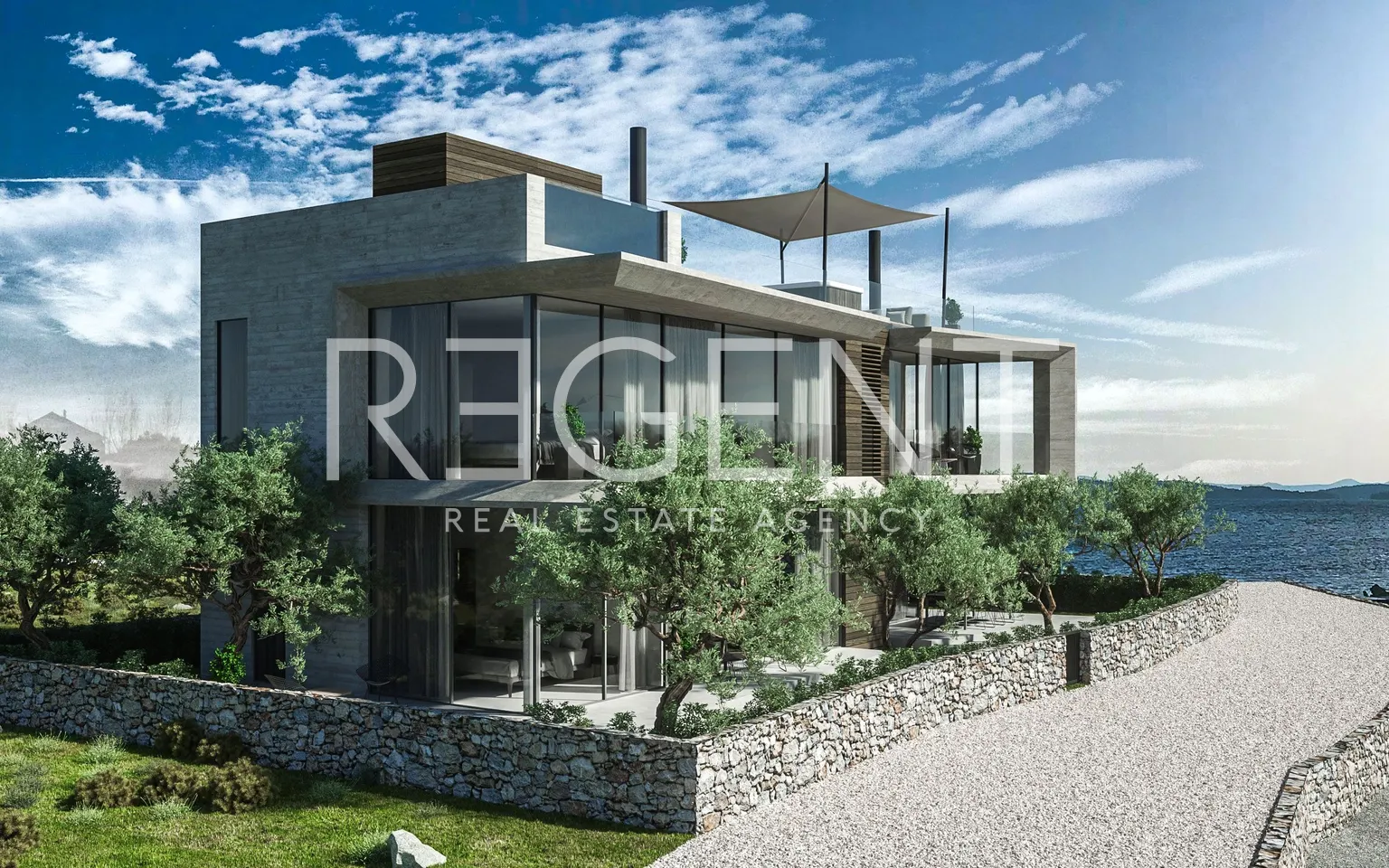 Sukošan – Luksuzna moderna vila s bazenom 441 m2