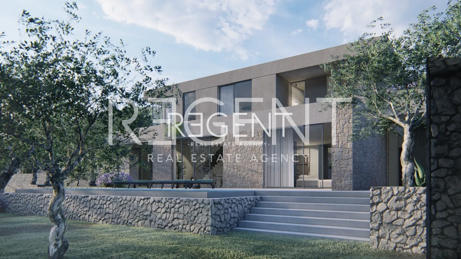 Hvar – Pozemek pro stavbu luxusní vily 1202 m2