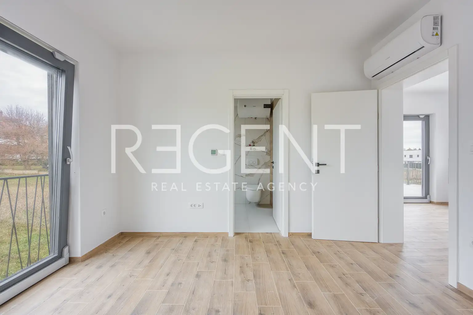 Kaštelir-Labinci - Dvojna kuća s bazenom i pogledom na more