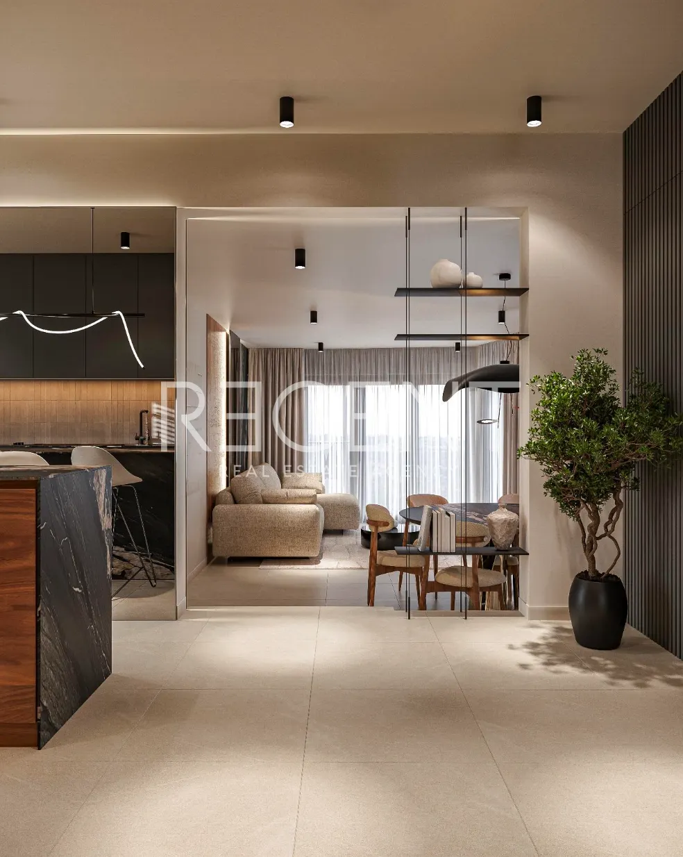 Záhřeb, Šestine – Luxusní penthouse 163 m² s velkou terasou, novostavba