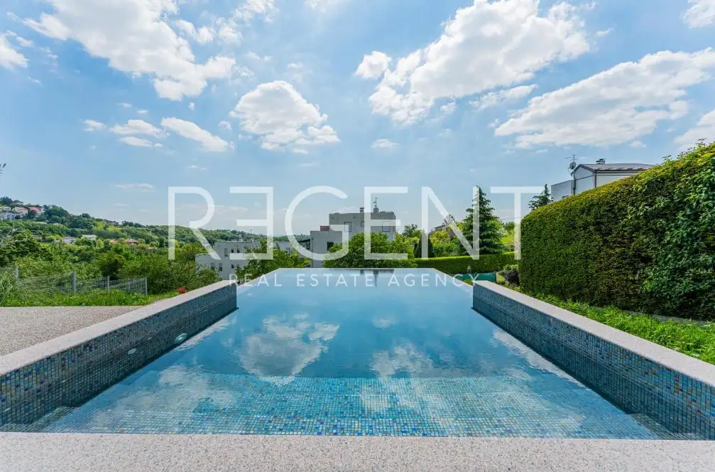 Zagabria, Šestine – Moderna villa familiare con piscina immersa nel verde, affitto