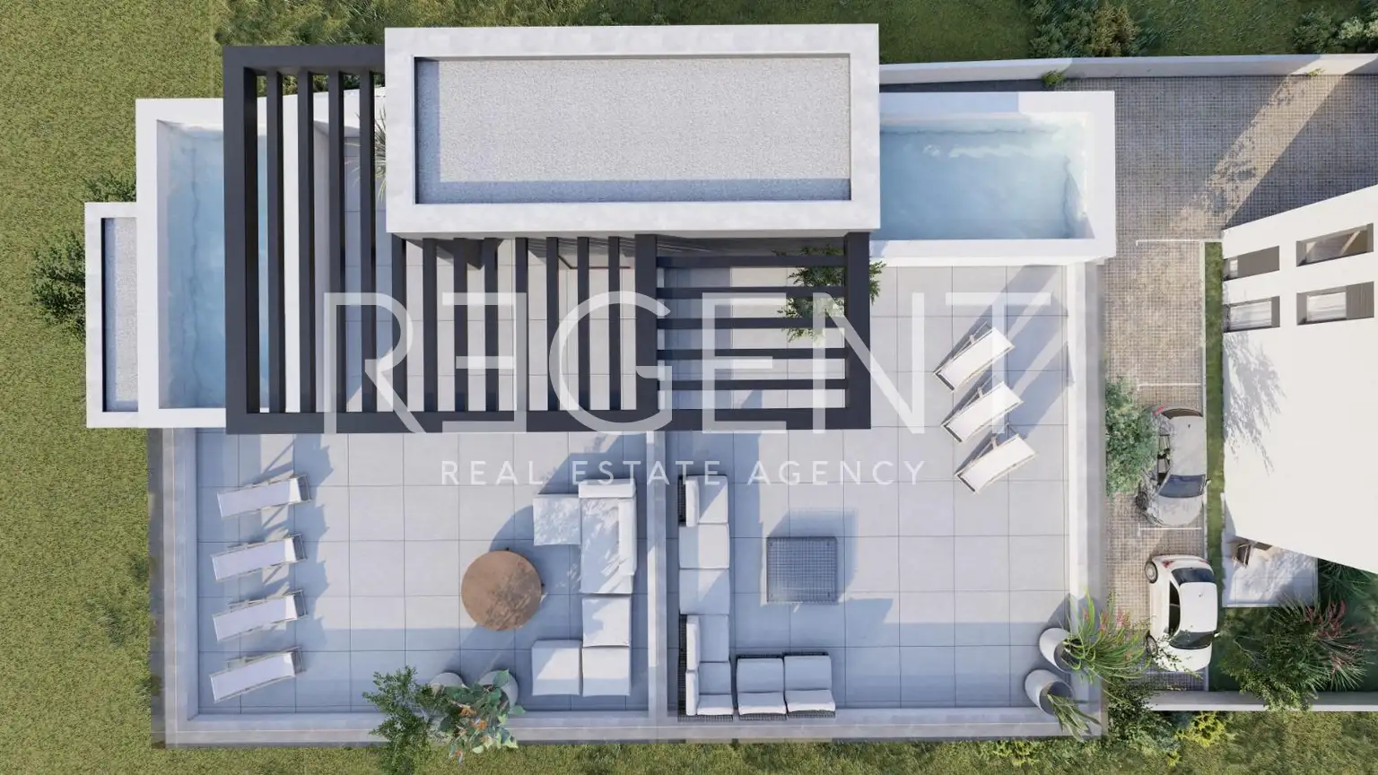 Podstrana - 1-Zimmer-Wohnung mit Garten