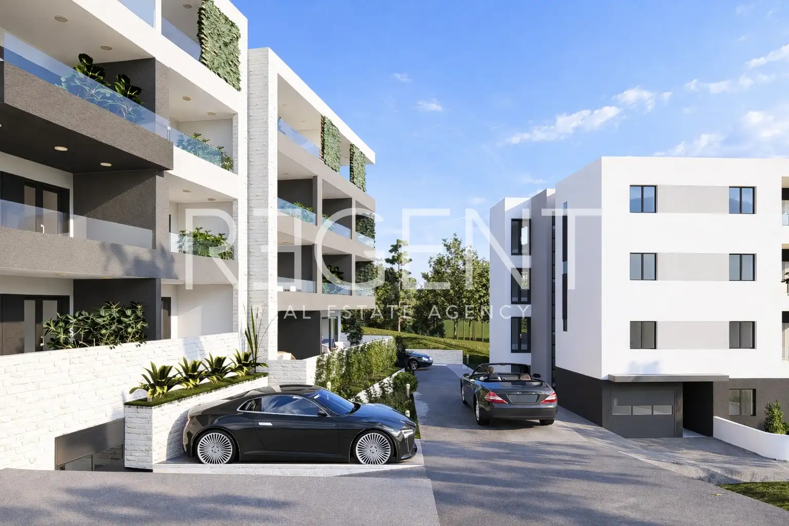 Makarska, Živogošće - Jednosoban stan u novogradnji blizu mora