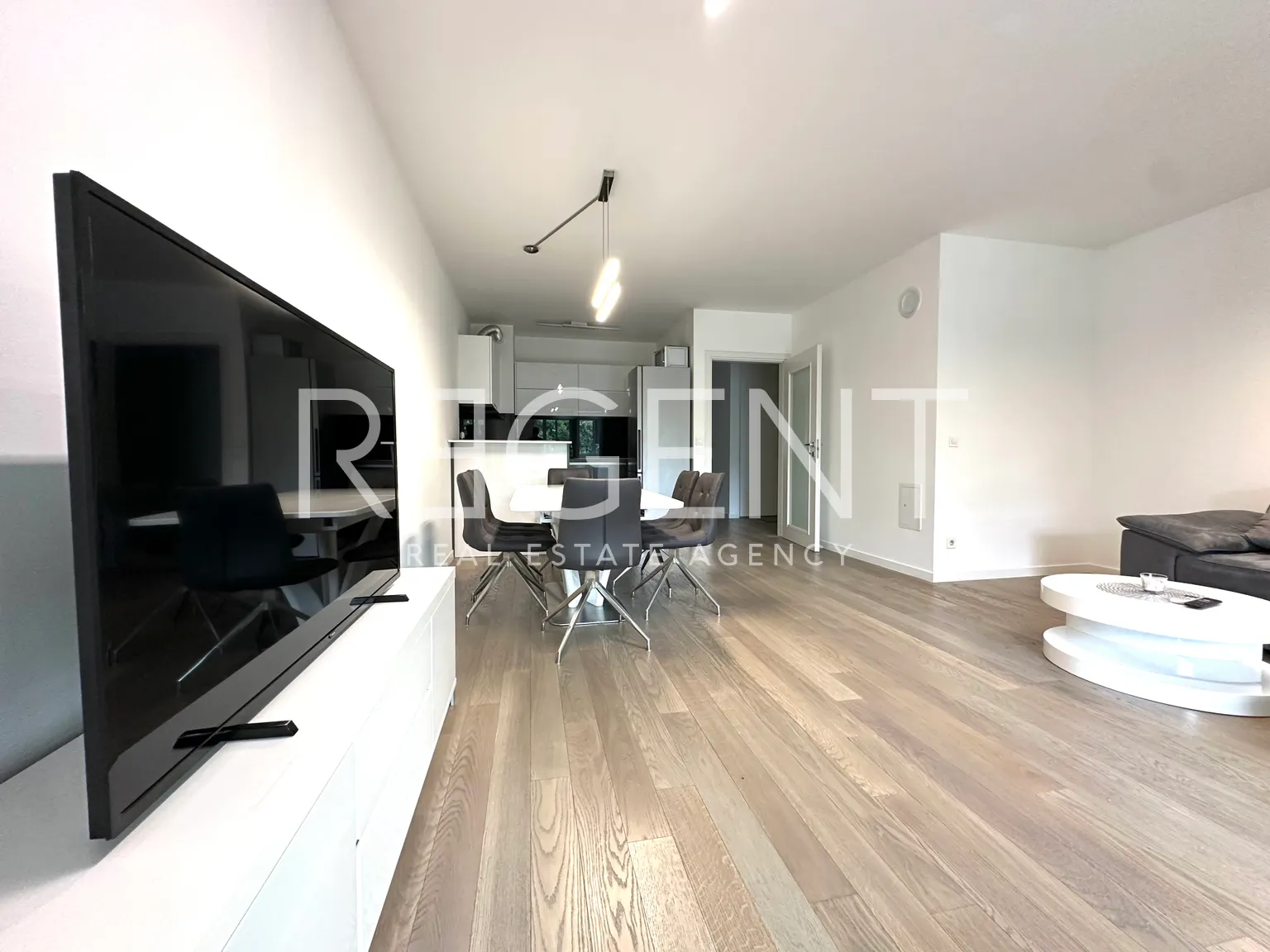 Záhreb, Bundek, Meandar - Moderný trojizbový byt na prenájom, Novostavba 80 m2