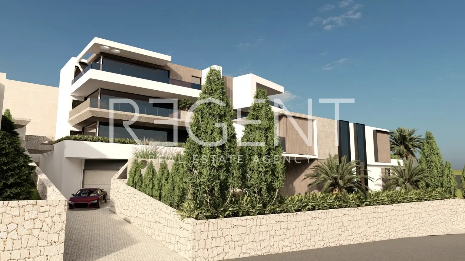Hiša 241,13 m², Opatija, Ičići — bazen, wellness, terasa