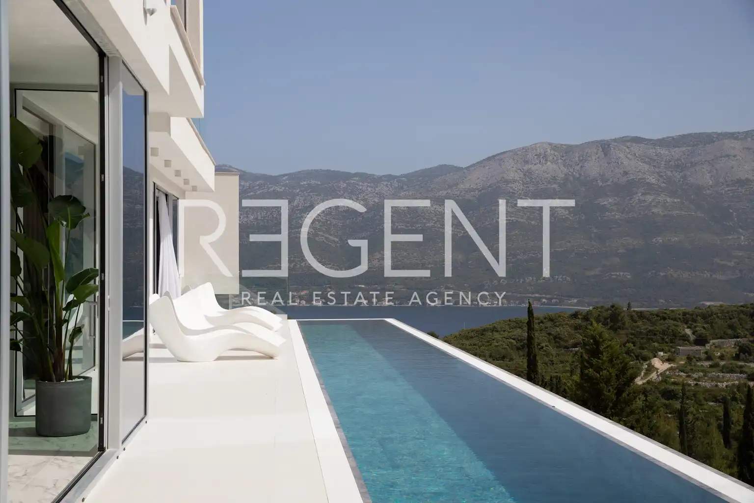 Korčula, Žrnovo - Villa familiale de luxe avec une vue imprenable 360 m2