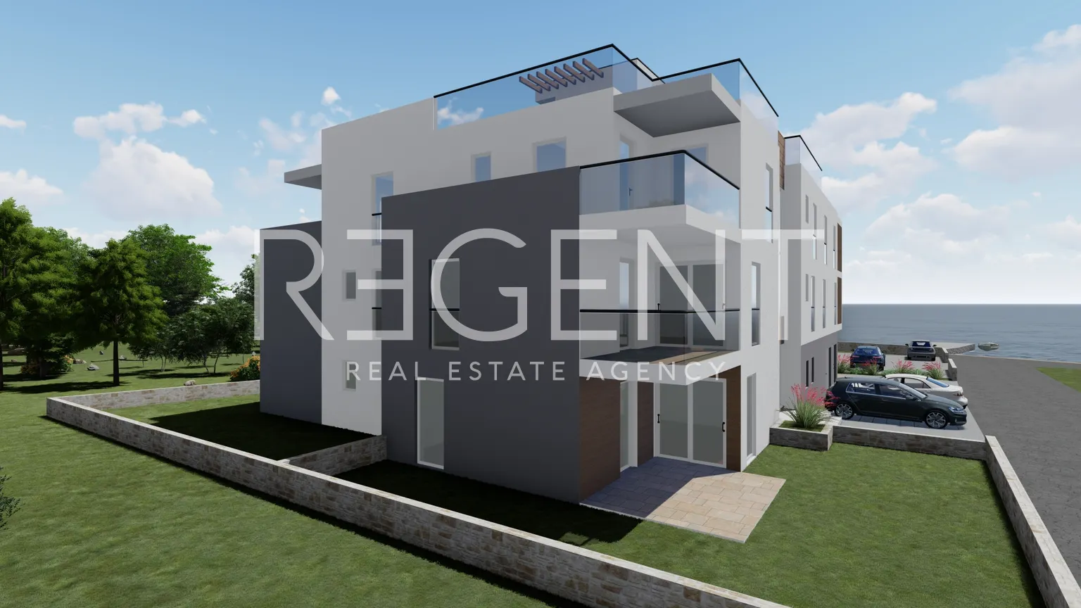 Vodice, Srima - Poslovni prostor u prizemlju zgrade 92 m2