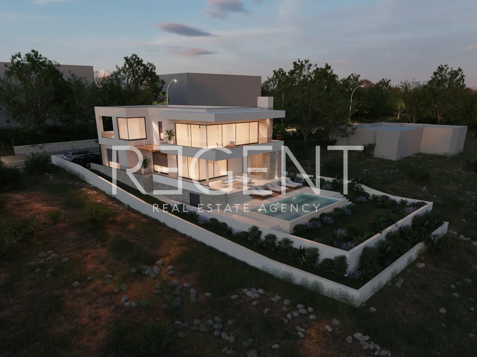 Primošten – Luxusná vila s infinity bazénom, 450 m2 novostavba