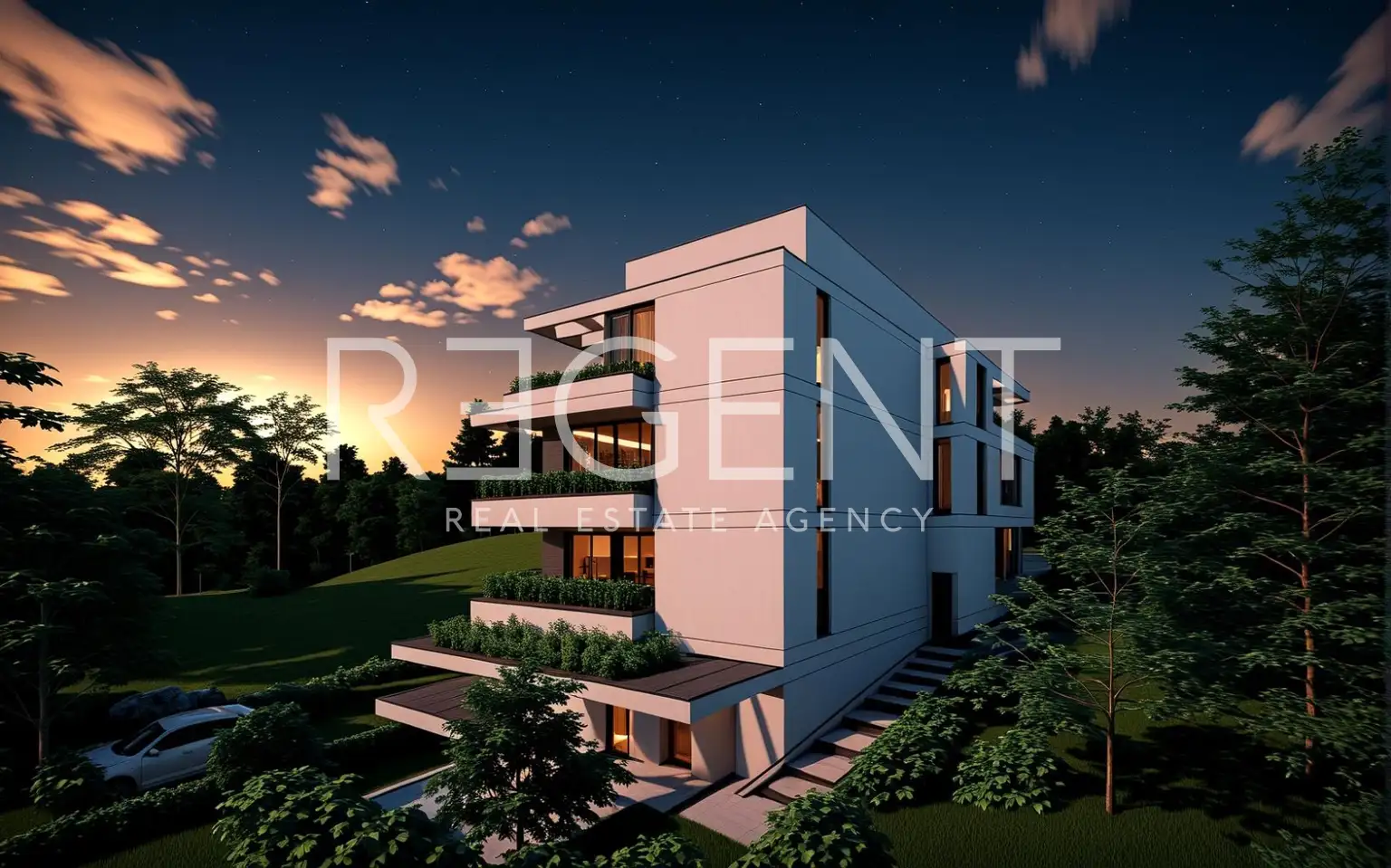 Záhreb, Šestine – Exkluzívny byt s terasou