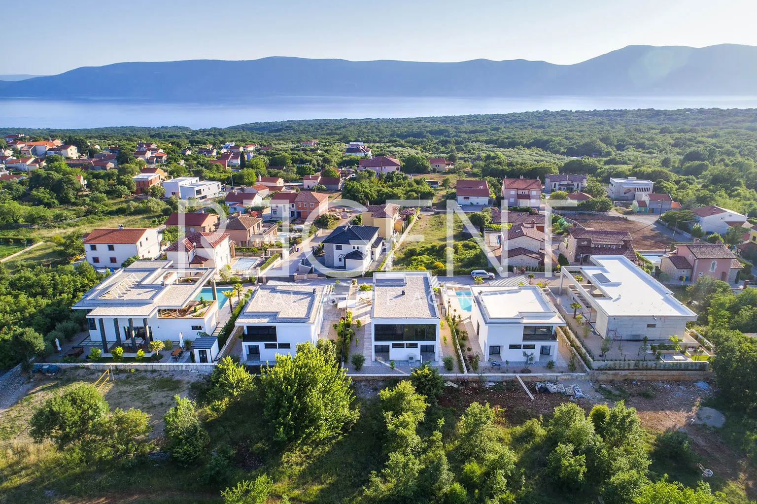 Krk, Linardići - Luksusowa willa z widokiem na morze, basenem infinity i sauną 350m2