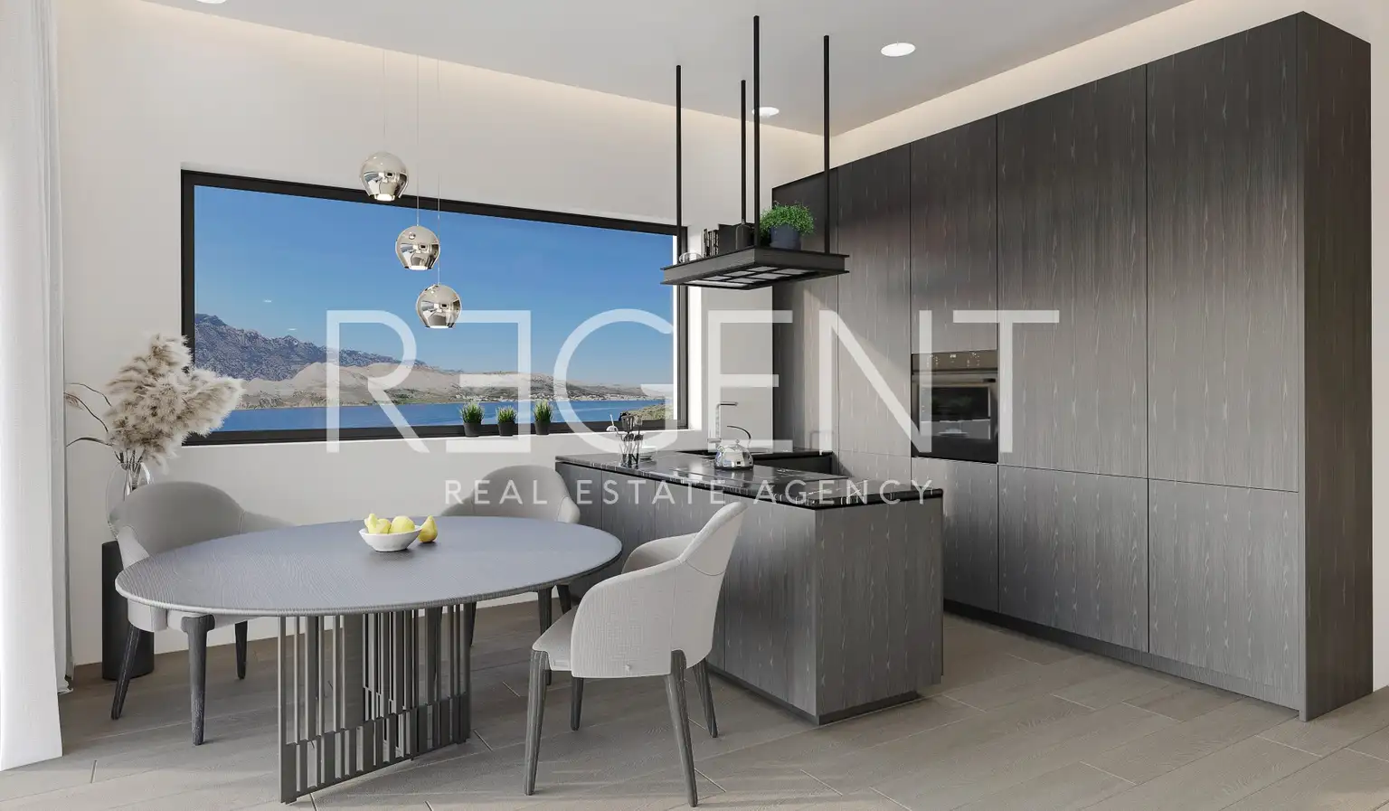 Pag - Razkošen trisobni penthouse, novogradnja