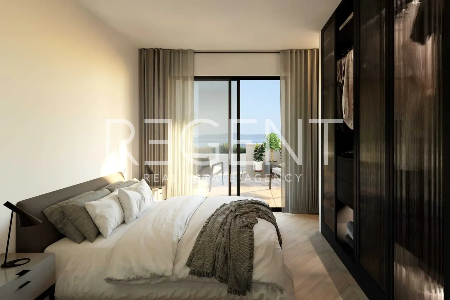 Split, Meje - Moderan trosoban stan s terasom u stambenoj zgradi u izgradnji 103 m2