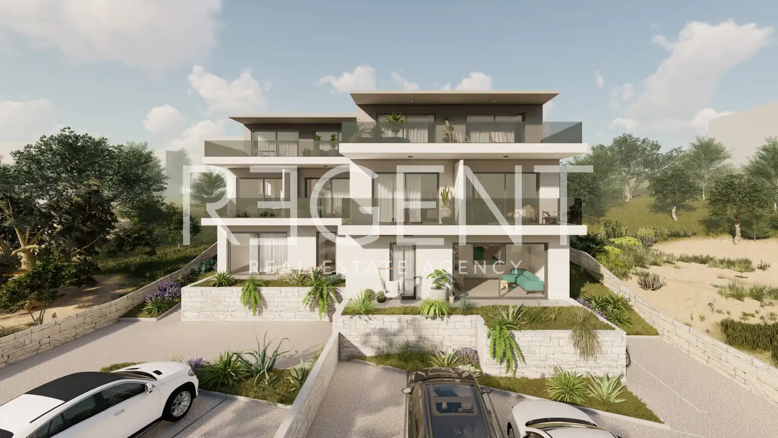 Šibenik, Brodarica - Moderno appartamento in una nuova costruzione di 128,13 m2
