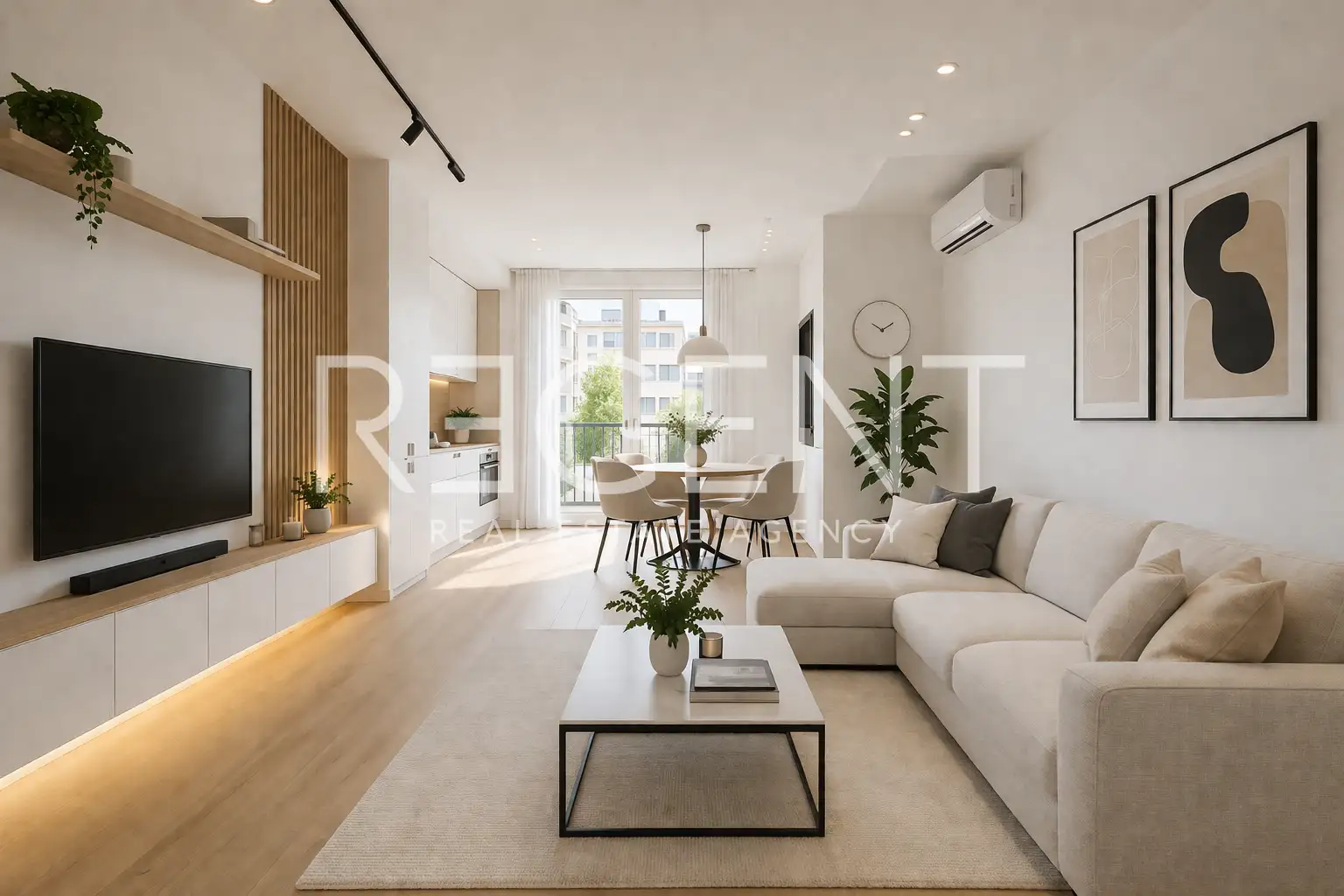 Zagreb, Donji Grad -  Moderan dvosoban stan kompletno renoviran