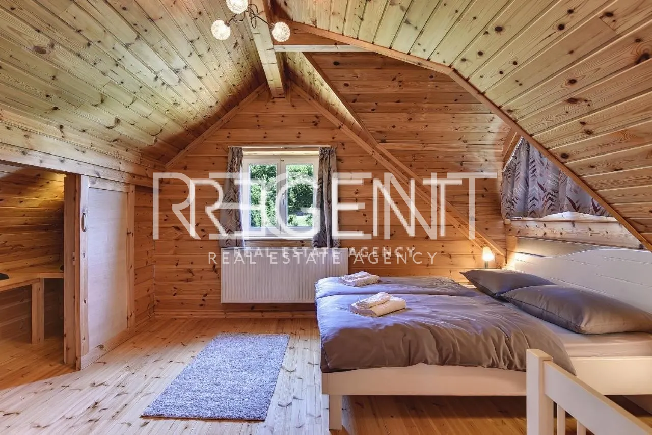 Mrkopalj - Dřevěný dům ve finském stylu 150m2