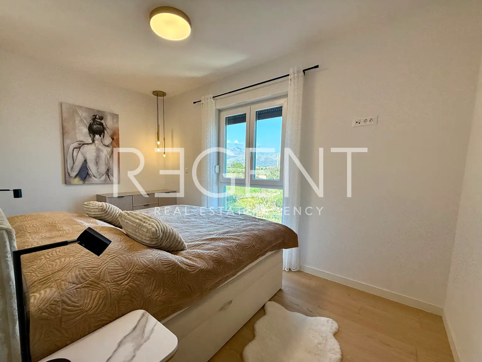 Split, Duilovo - Zwei-Zimmer-Wohnung mit Loggia und Meerblick