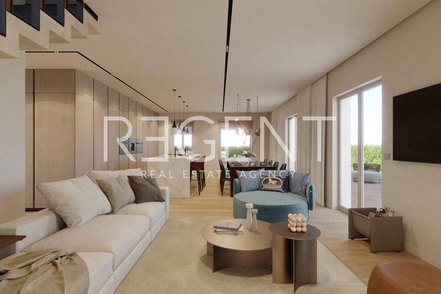 Istra, Višnjan - Prekrasna vila u luksuznom naselju 155 m2