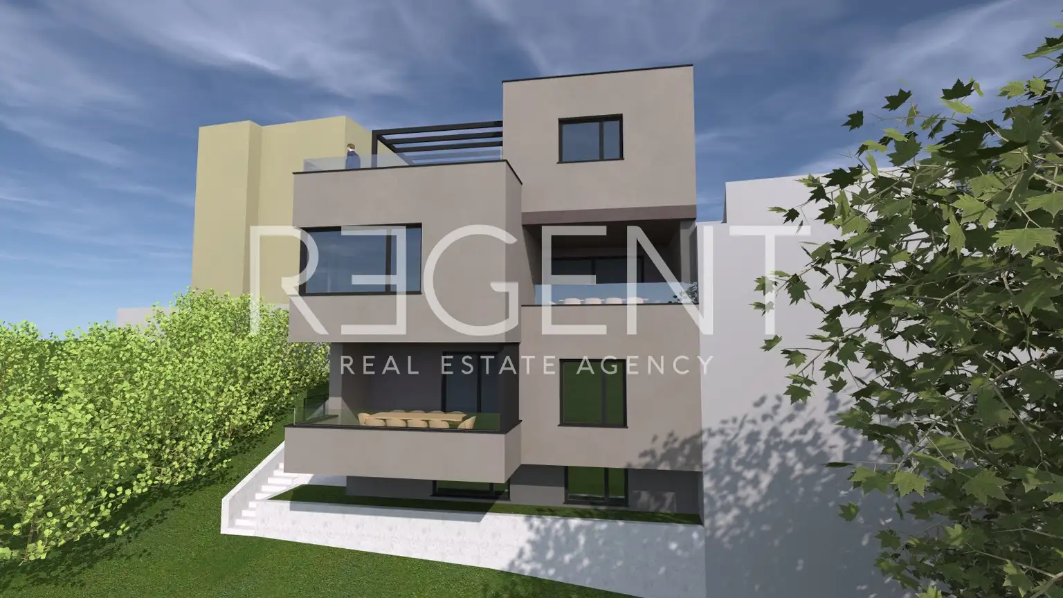 Záhřeb, Horní Město - Exkluzivní penthouse ve výjimečné lokalitě 121 m2, novostavba