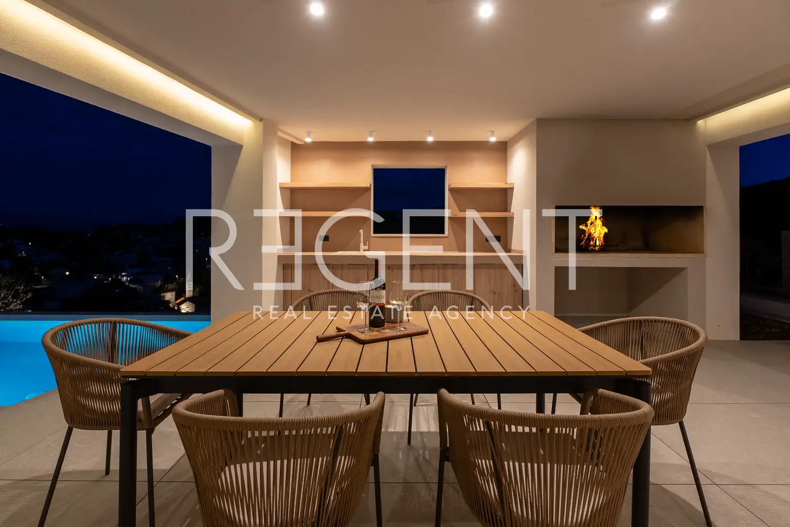 Brač, Splitska - Maison avec vue sur la mer