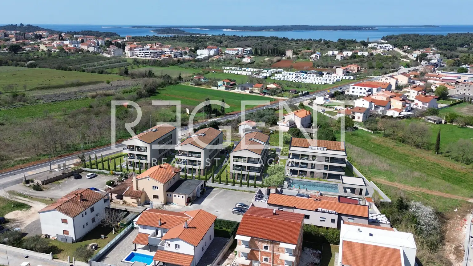 Istra, Fažana - Mieszkanie dwupokojowe w nowoczesnym nowym budynku