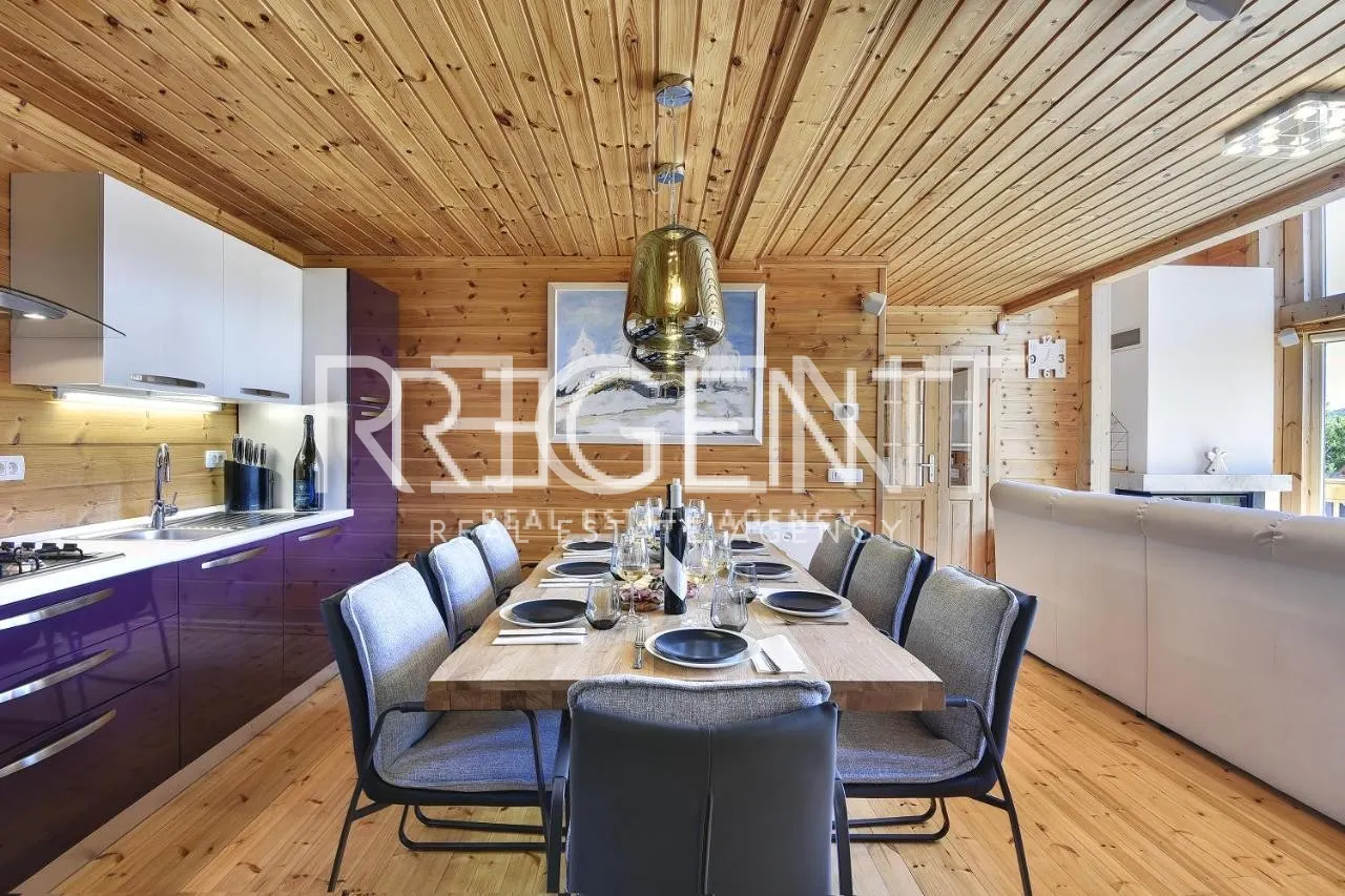 Mrkopalj - Dřevěný dům ve finském stylu 150m2