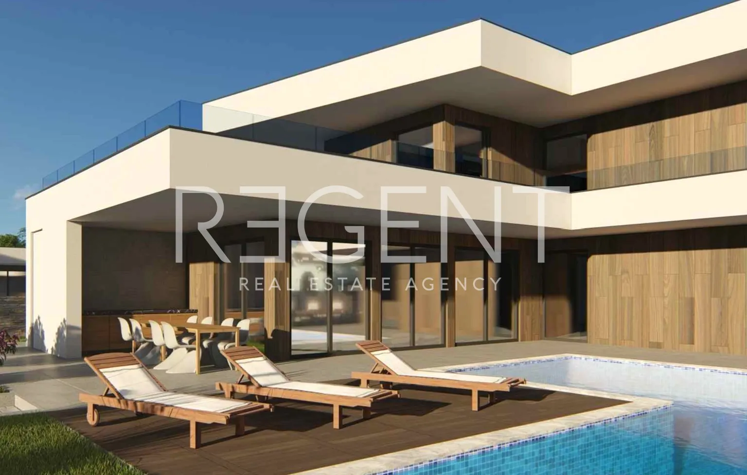 Istria, Bale - Luksusowa willa z basenem, nowy budynek 174 m2