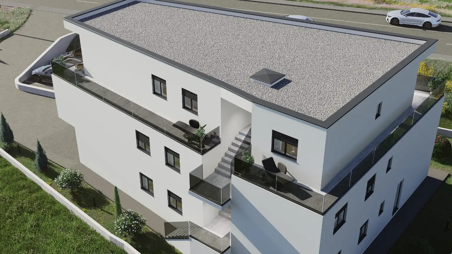 Kaštela, Kaštel Novi - Moderner Neubau in ruhiger Umgebung