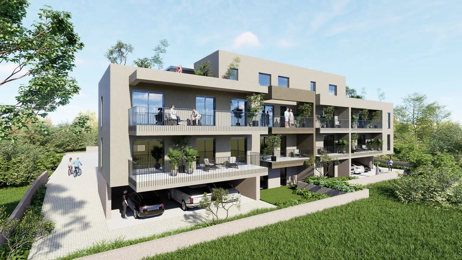 Трогир - Современное новое здание в отличном месте