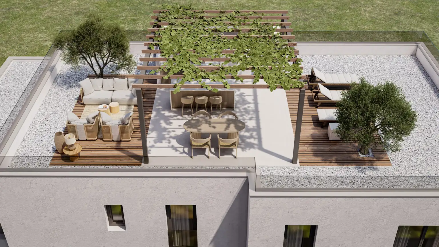 Marina - Nuova costruzione moderna con vista mare