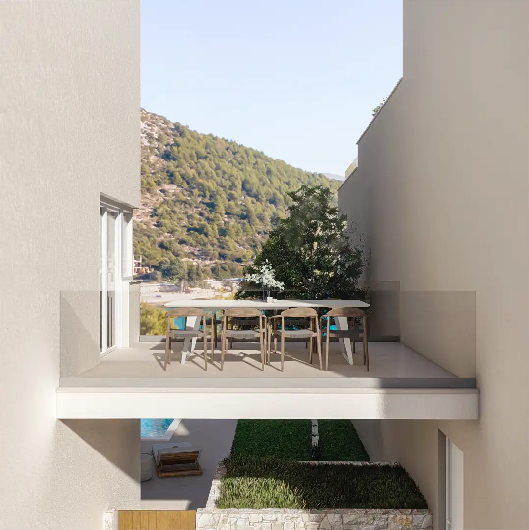 Trogir, Marina - Moderna nuova costruzione con vista mare