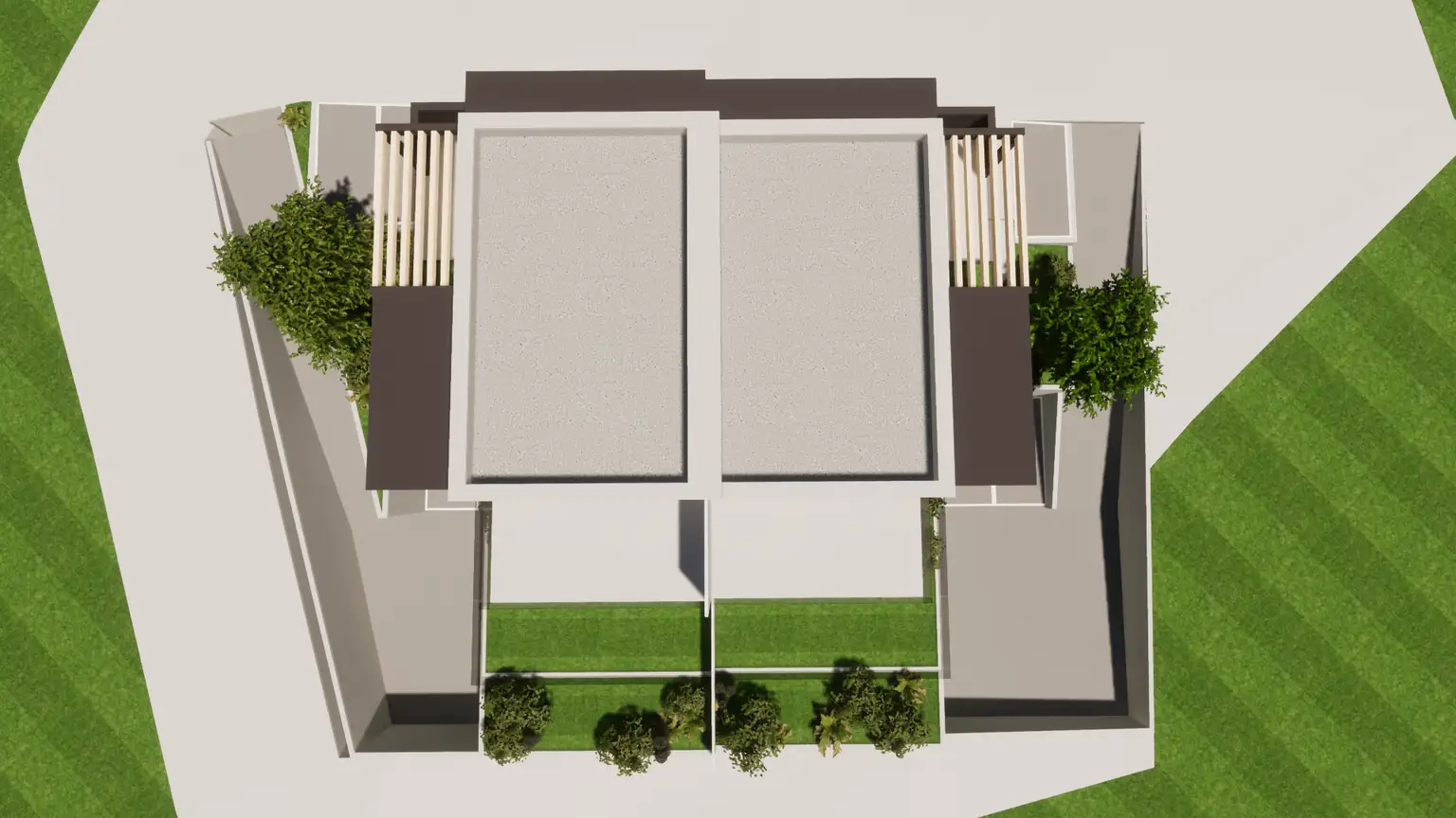 Zagreb, Mlinovi - moderne Neubauten in einem ruhigen Teil von Zagreb