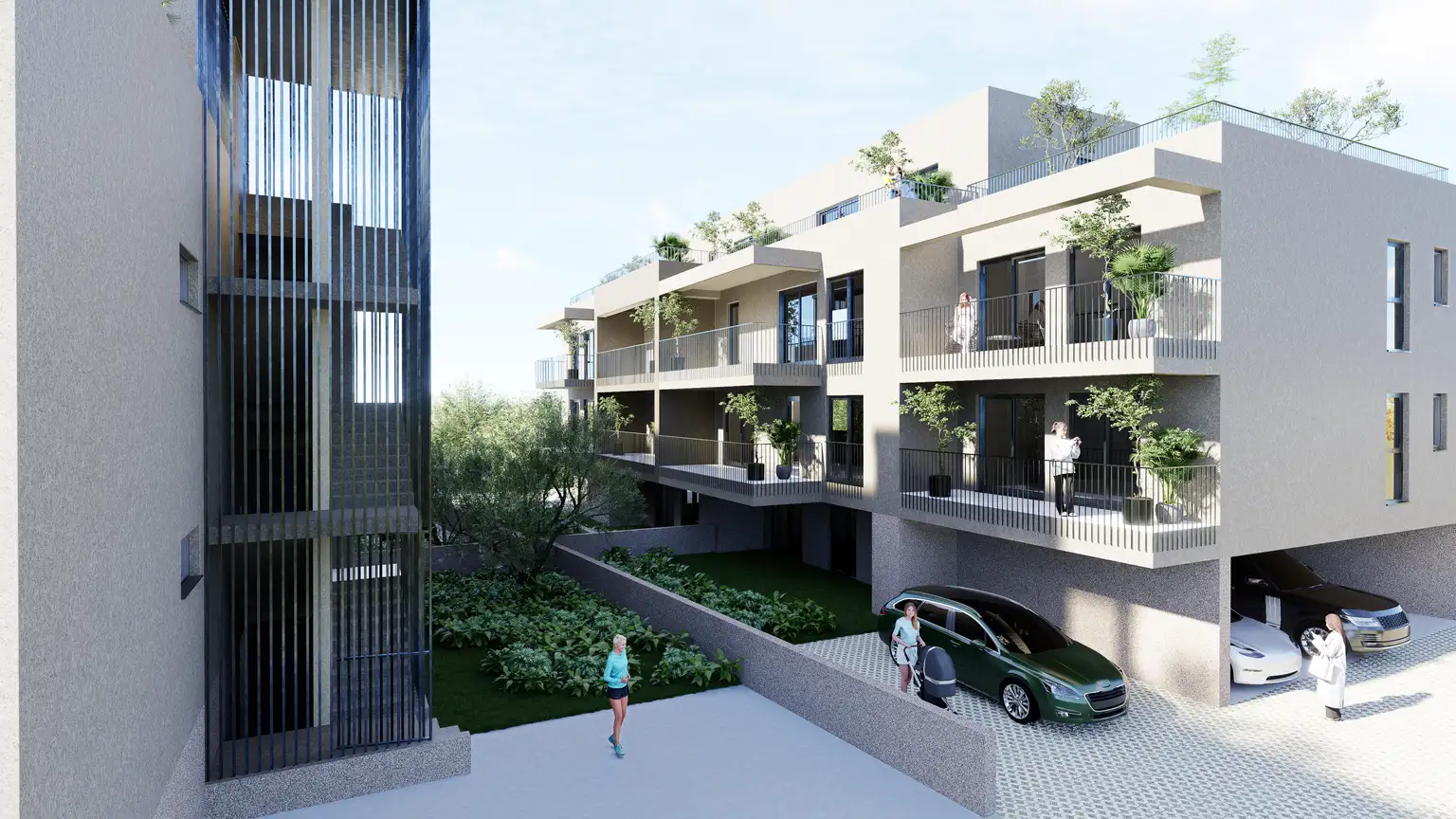 Трогир - Современное новое здание в отличном месте