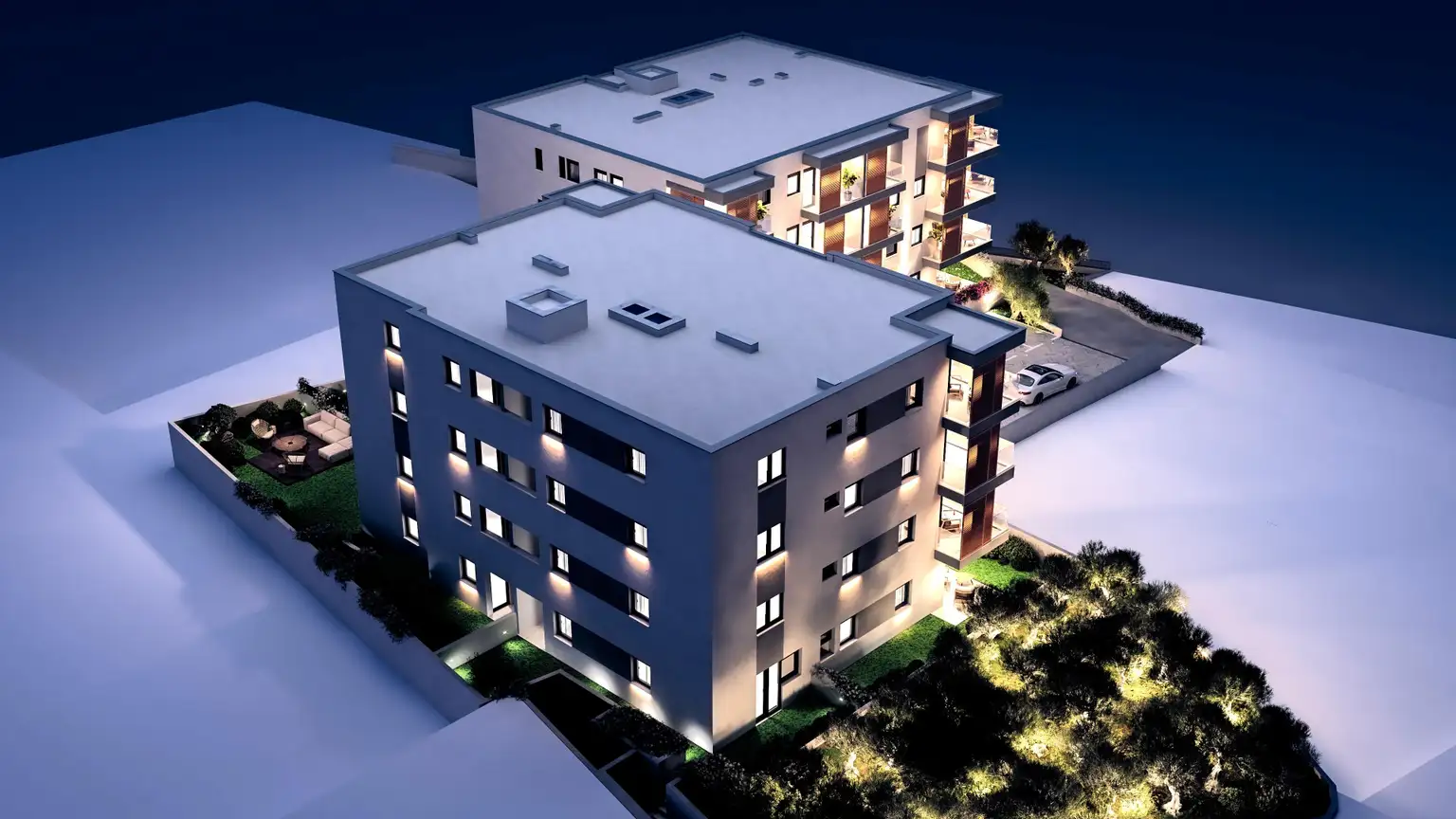 Split, Visoka - Začetek novega sloga gradnje. življenja