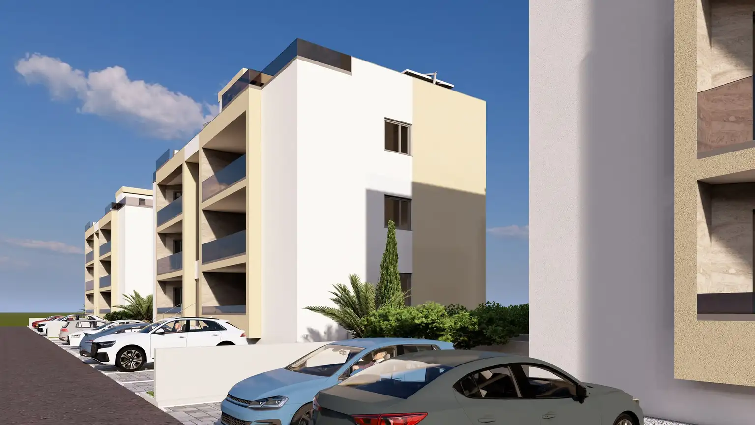 Privlaka – new construction 120m from the sea, apartments 78–94 sqm