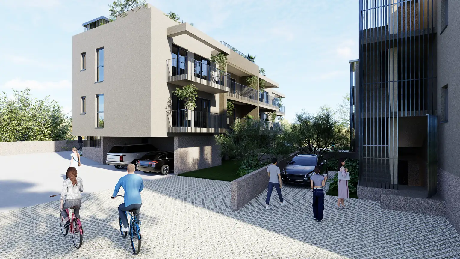 Трогир - Современное новое здание в отличном месте