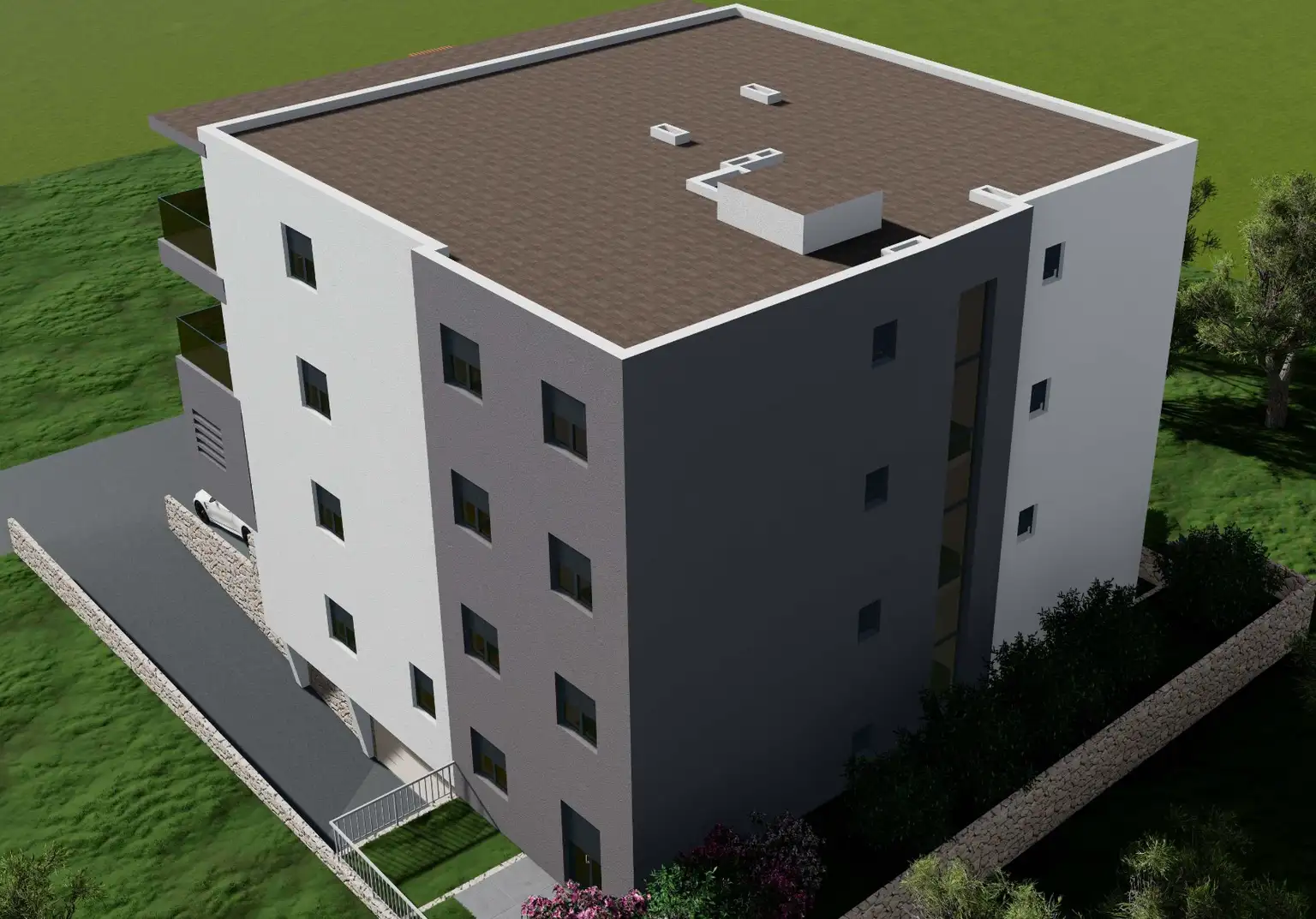 Moderní dům s výhledem na moře – ideální rovnováha mezi městem a klidem