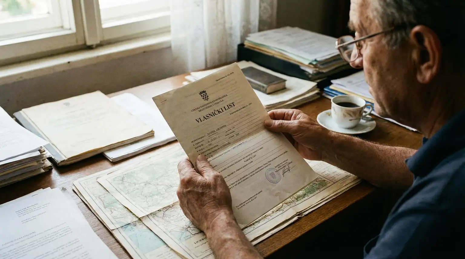 Što su vlasnički list, zemljišna knjiga i katastar — i kako ih čitati?